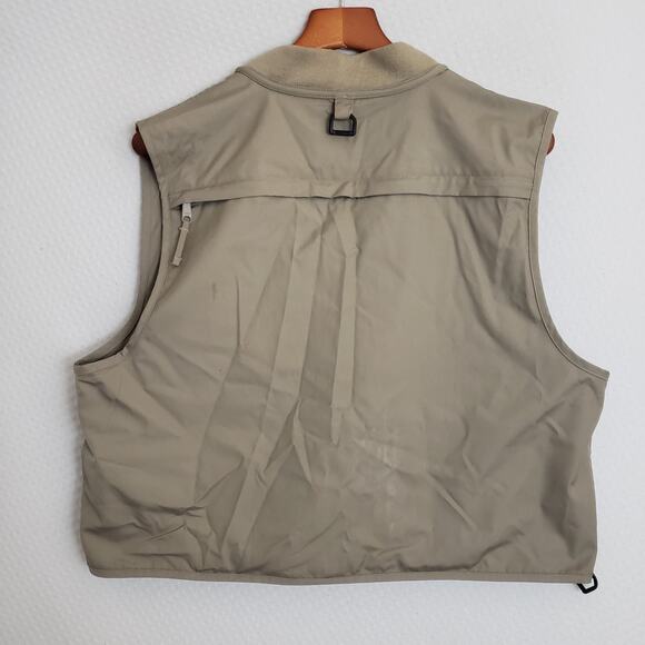 Cabelas Women's Fishing Hunting Guide Multi Pocket Vest Size Large Khaki Tan - Picture 11 of 14